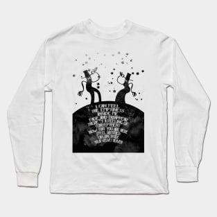 I can feel the emptiness inside me fade and disappear There's a feeling of conteptment now that you are here I feel satisfied I belong inside Your velvet heaven Long Sleeve T-Shirt